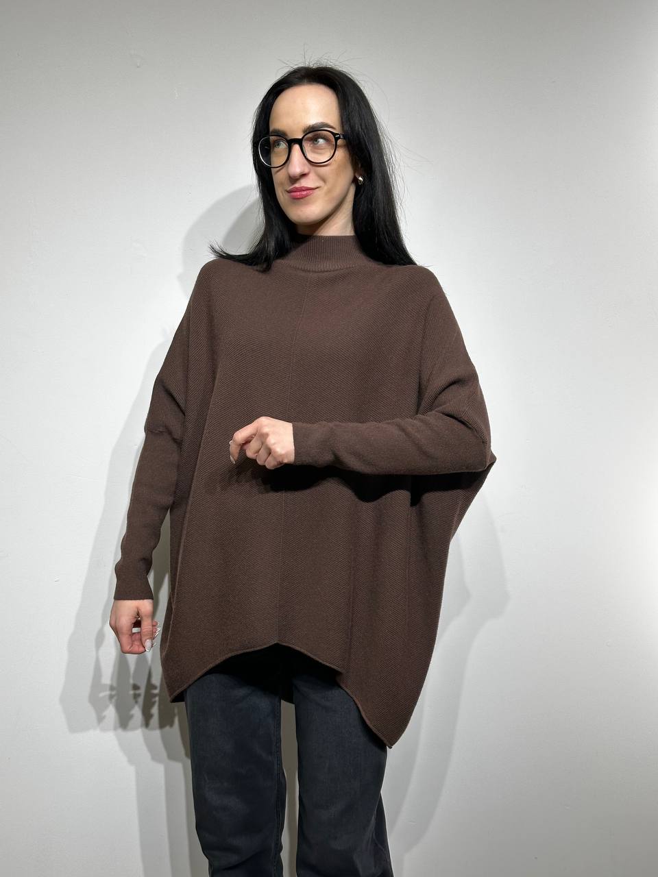 Oversize style sweater for women