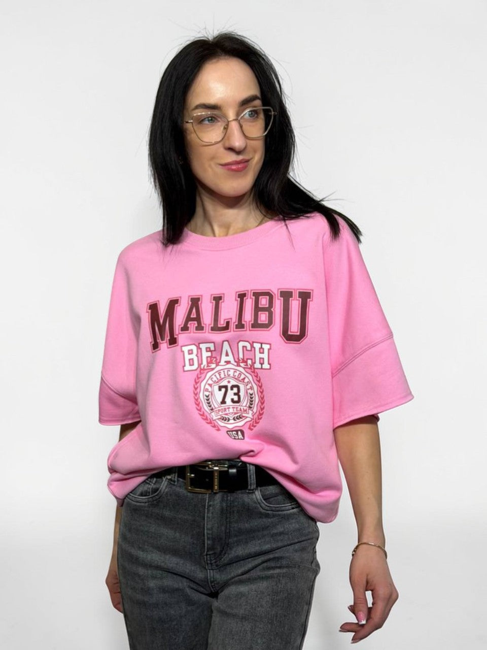 Loose-fit printed T-shirt
