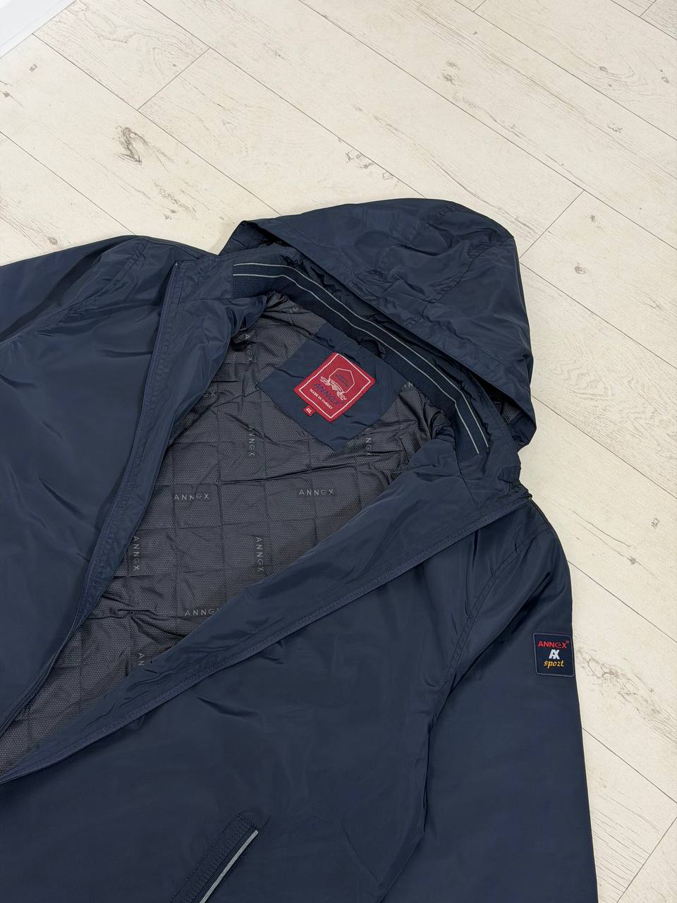 Thin large size overcoat for men