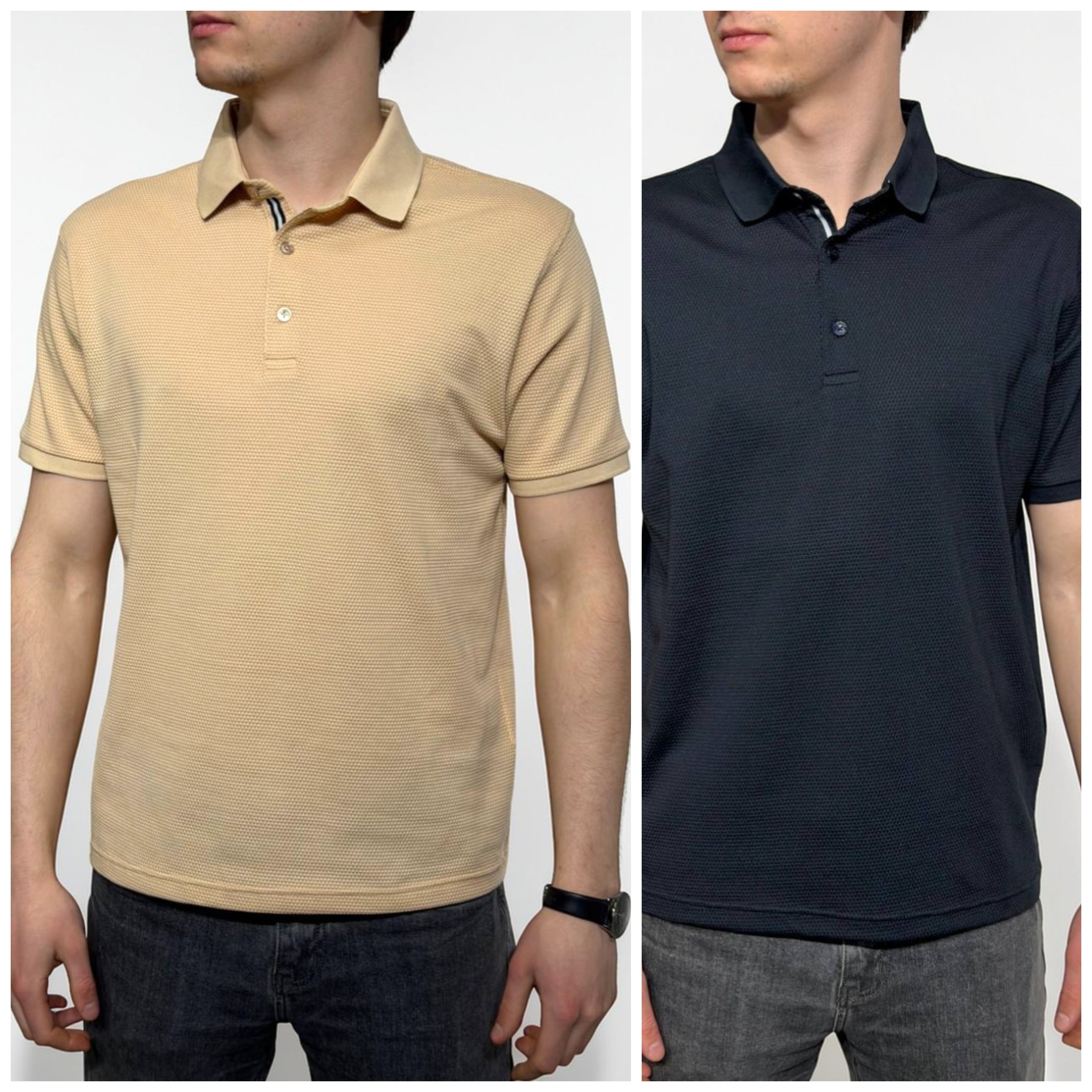 Plāns polo krekls vīriešiem