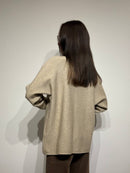 Solid sweater for women