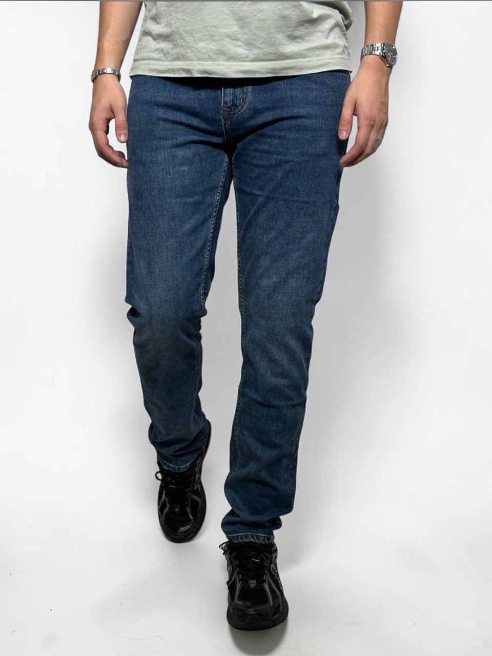 Tamsūs vyriški džinsai, Comfort slim