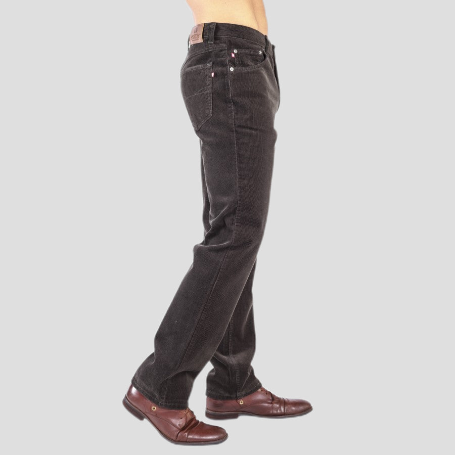 Velvet pants Stanley, Regular fit