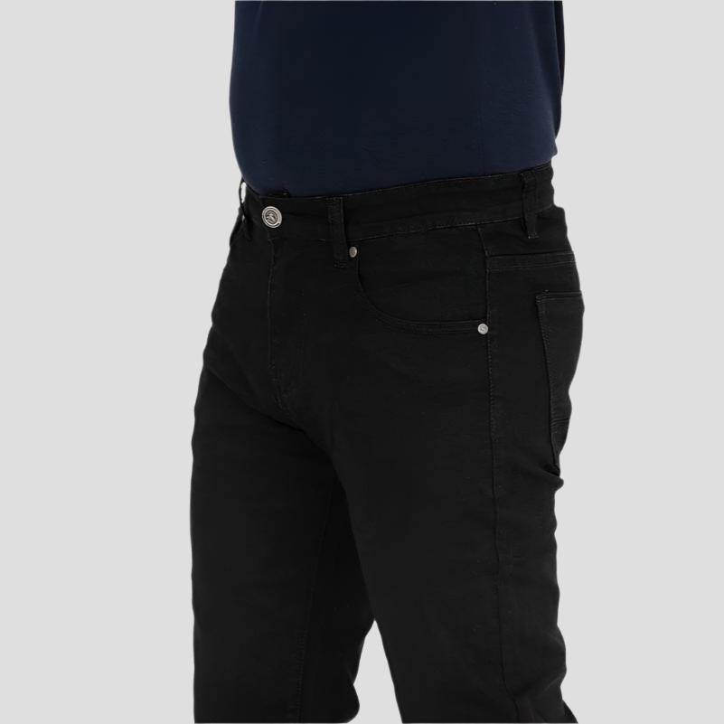 Melni vīriešu džinsi