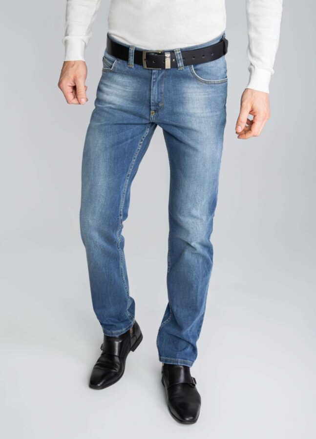 Джинсы большого размера Vankel-620, прямой крой