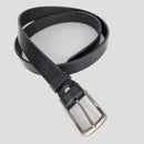Narrow width leather belt XO2