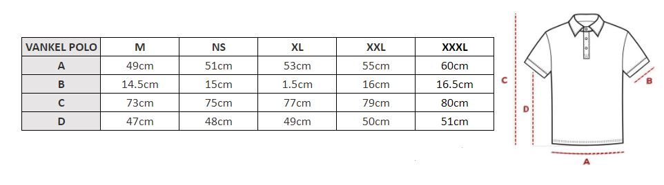 Мужская поло-рубашка Vankel, облегающего кроя