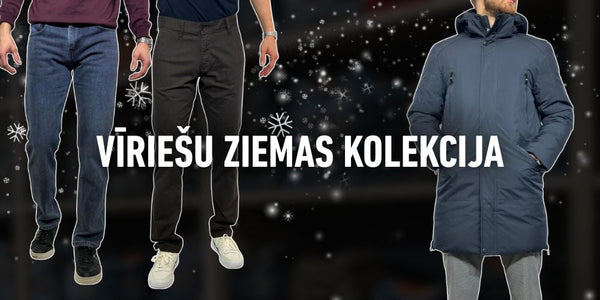 Vīriešu ziemas kolekcija❄️