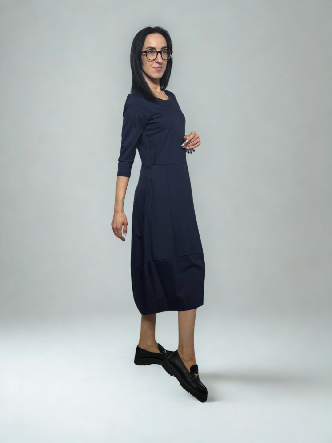 Blue capsule dress
