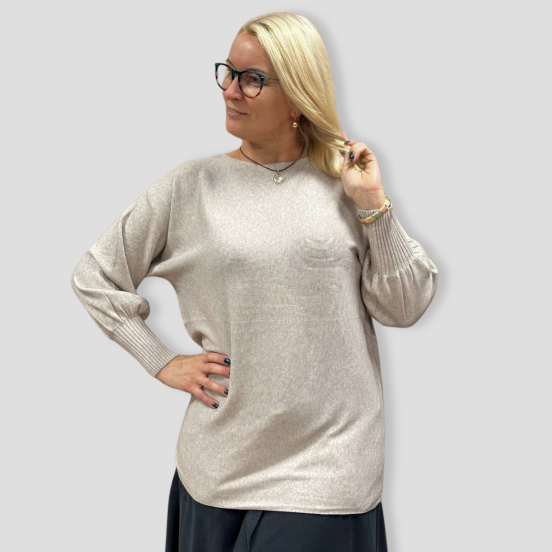 Light sweater with buttons