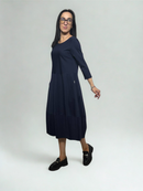 Blue capsule dress