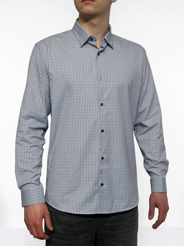 Vīriešu krekls ar rakstu, Slim Fit