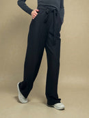 Wide leg classic pants