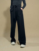 Wide leg classic pants