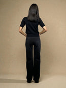 Straight, long premium jeans for women