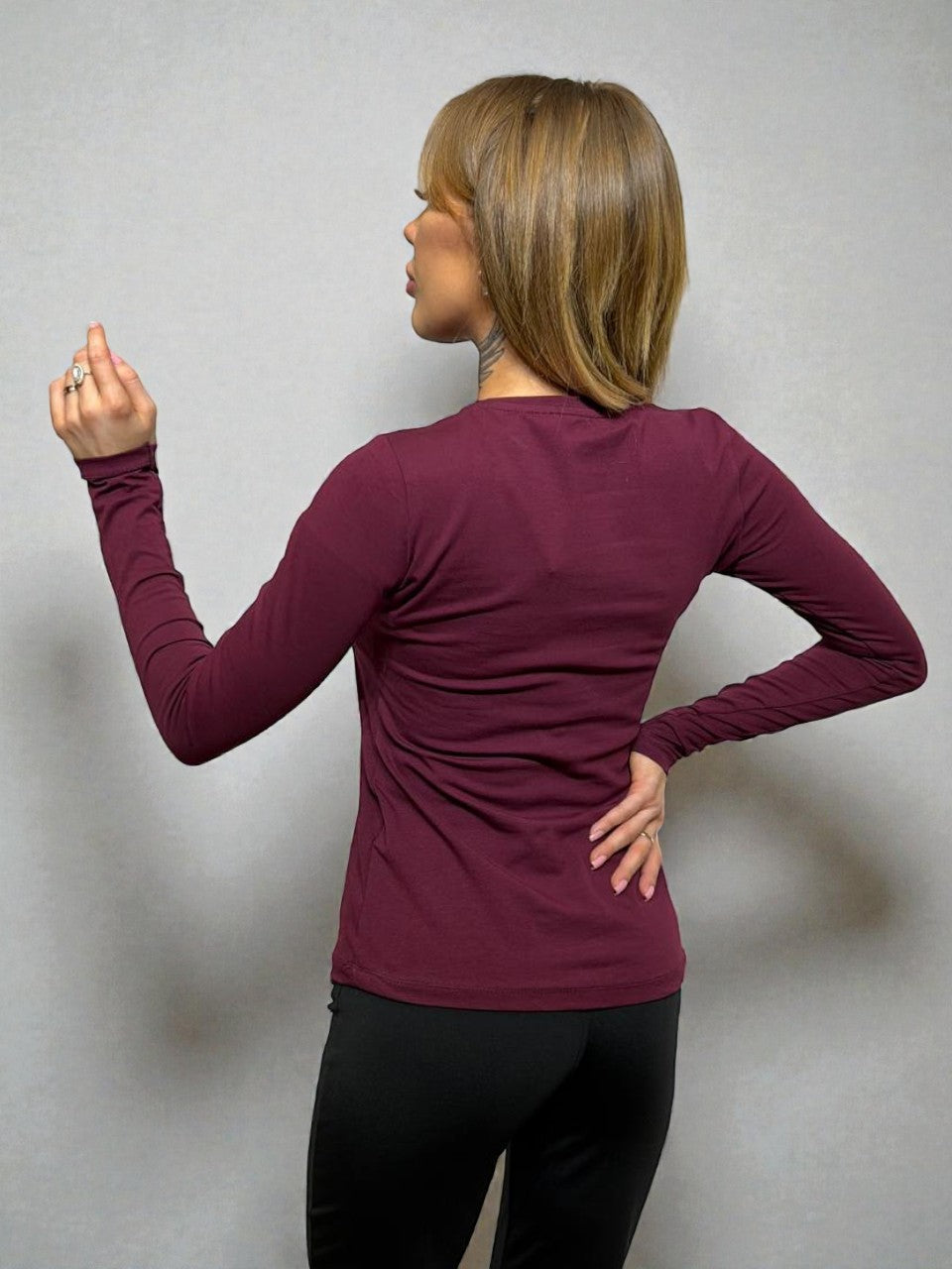 Piegulošs kokvilnas tops