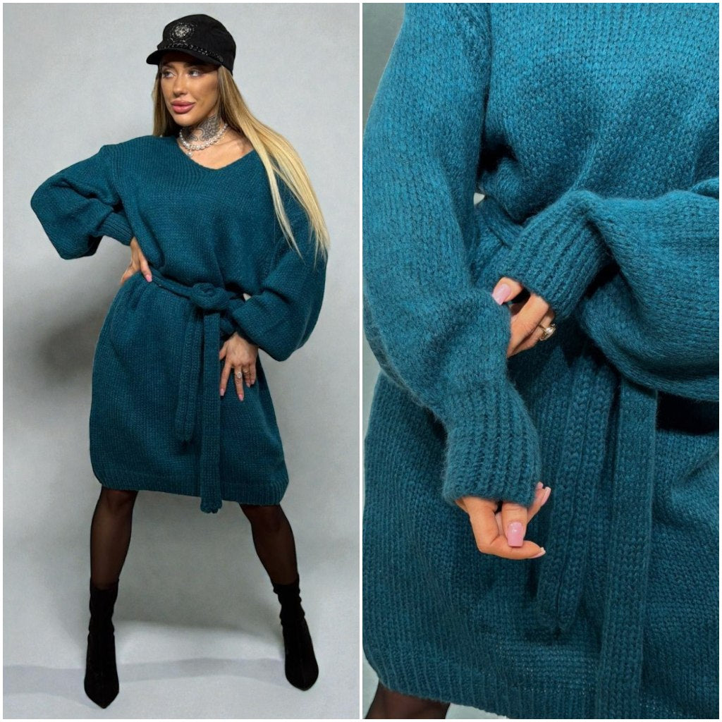 Adījuma džemperkleita