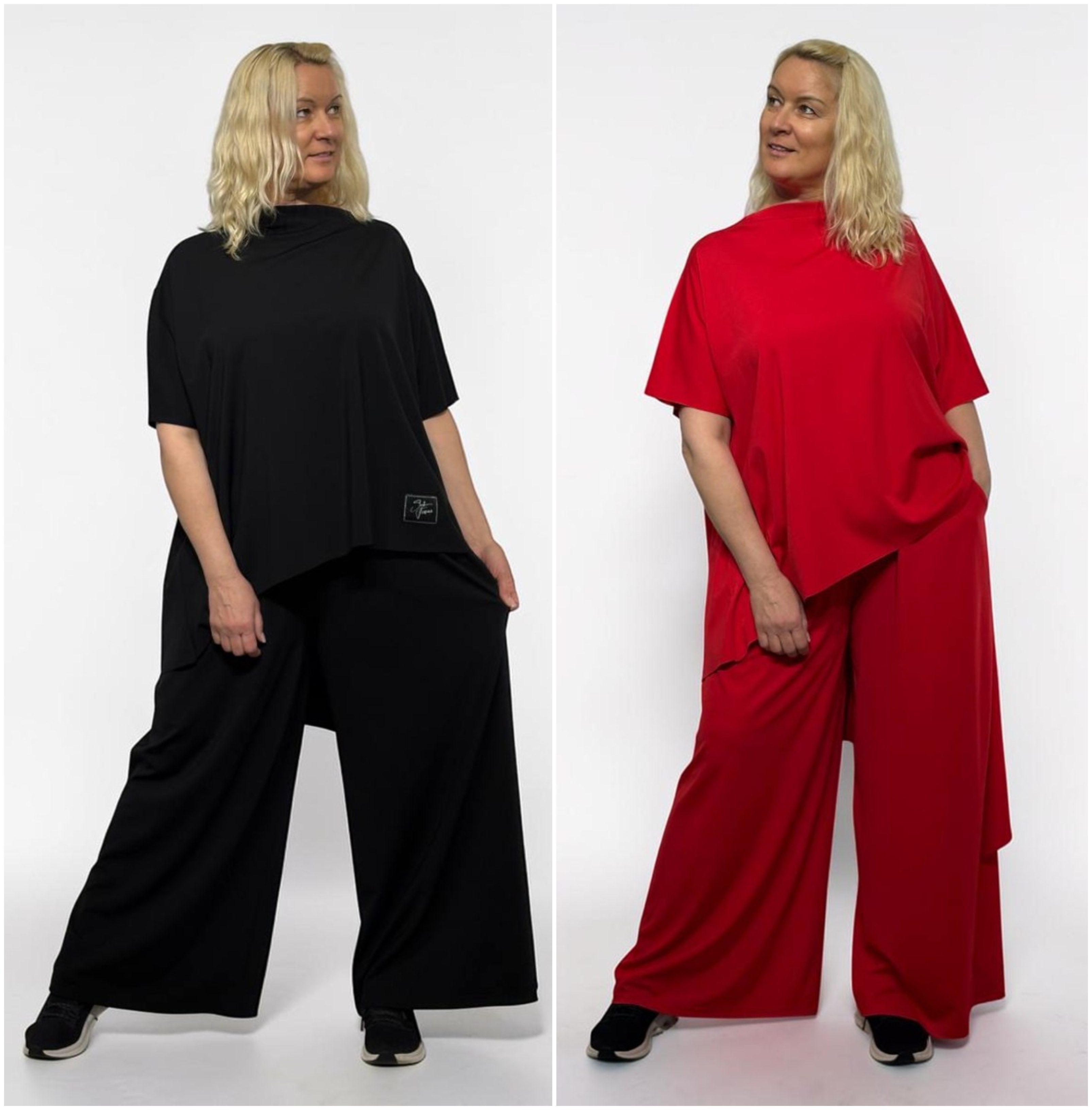 Asimetrisks lielo izmēru kostīms