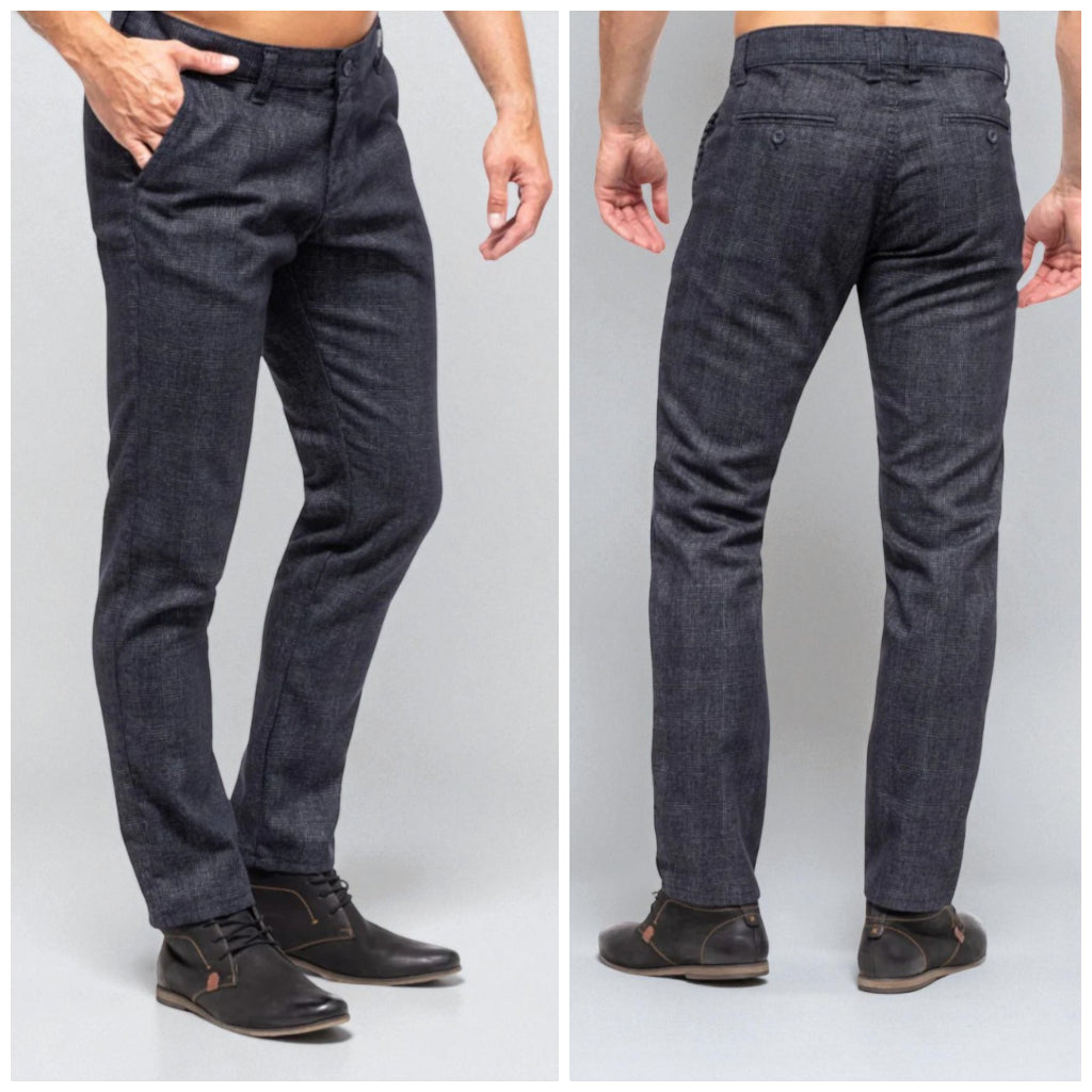 Biezas vīriešu bikses Vankel-123, Comfort slim