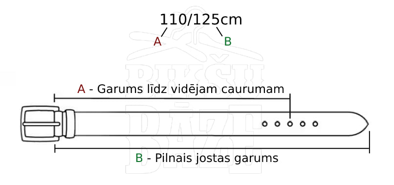 Naiste nahast vöö Basic