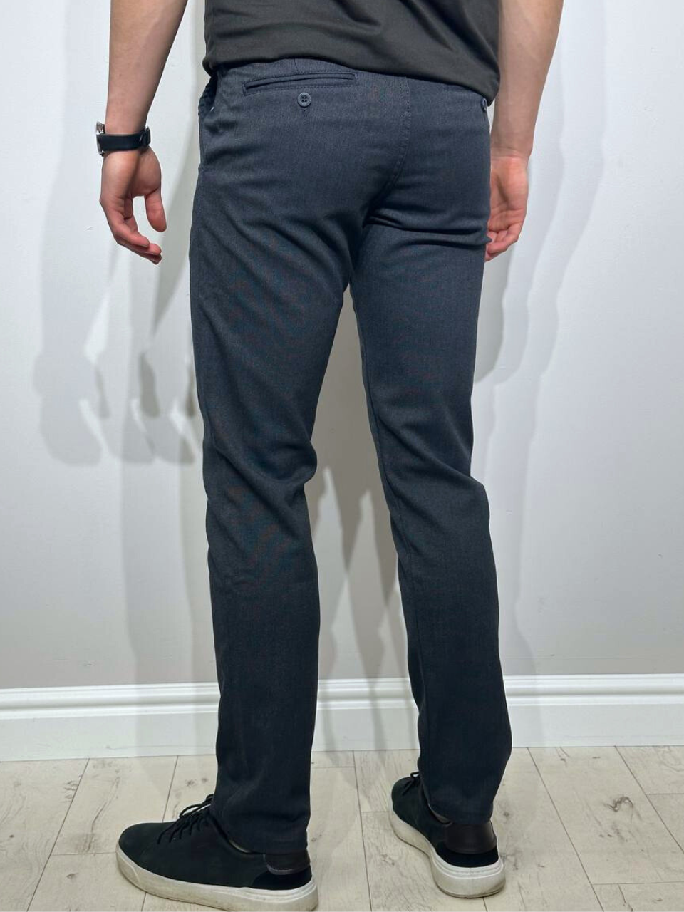 Brīvi krītošas vīriešu bikses V-147, Comfort slim