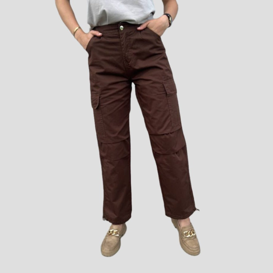 Cargo style parachute pants