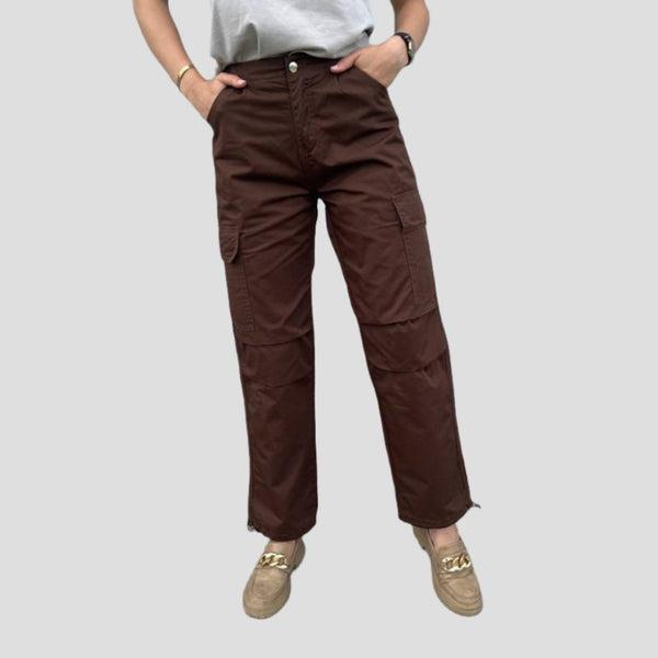 Cargo style parachute pants