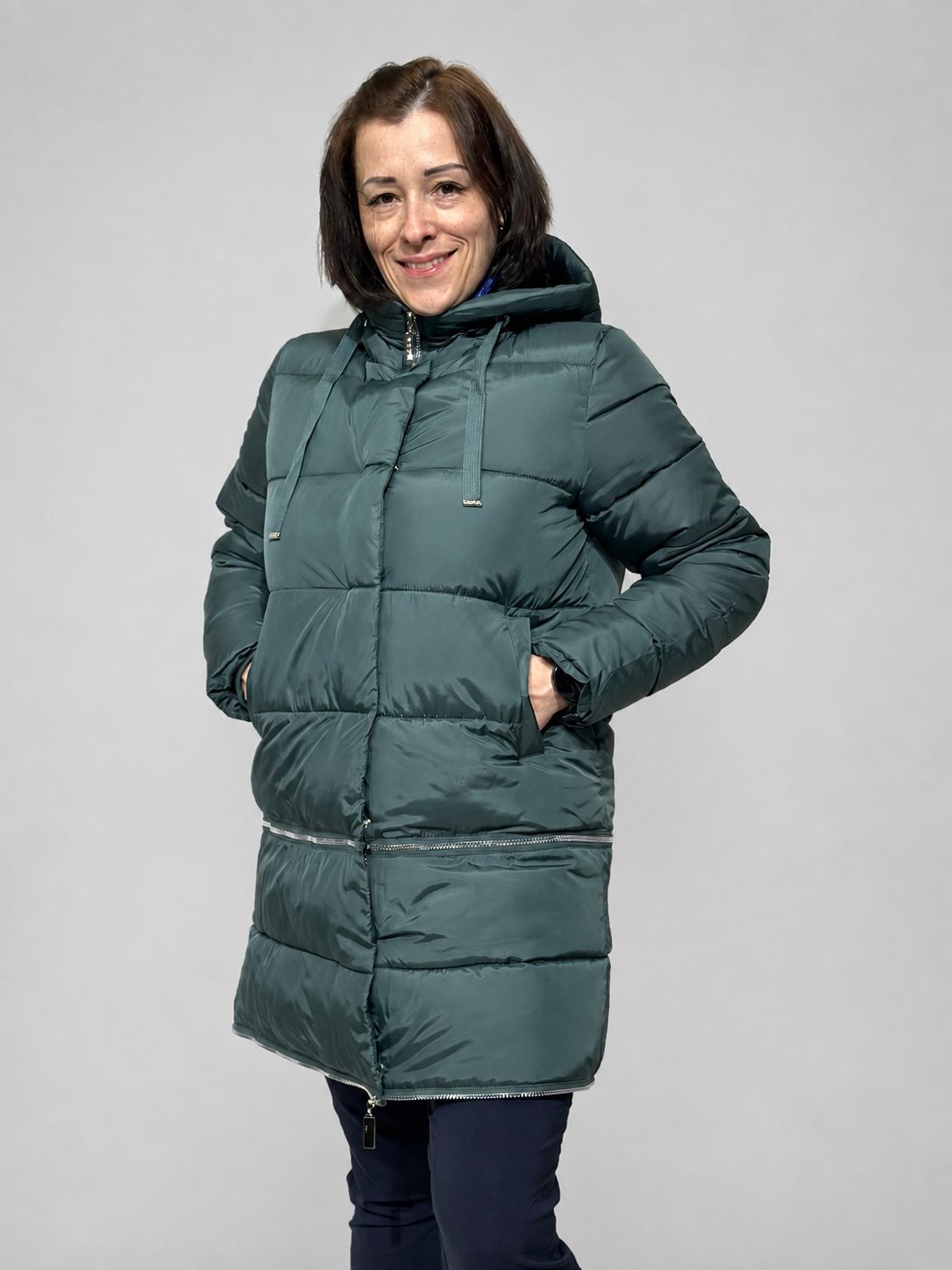 Ziemas sieviešu mēteļi 3 in 1