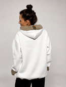 Šiltas moteriškas džemperis laisvalaikiui