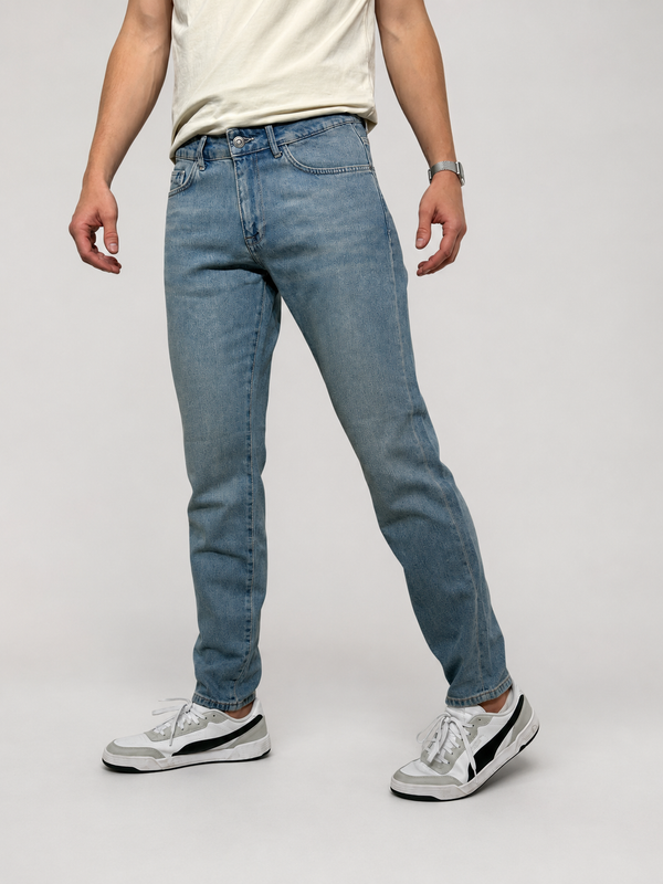 Džinsi ar sašaurinātiem galiem, Comfort slim