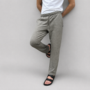 Light casual pants with straight hems