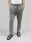 Light casual pants with straight hems
