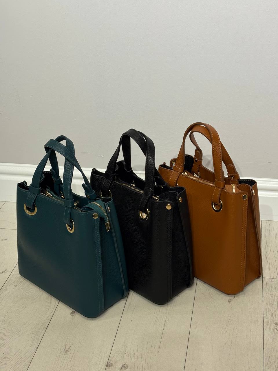 Elegantne nahast käekott naistele