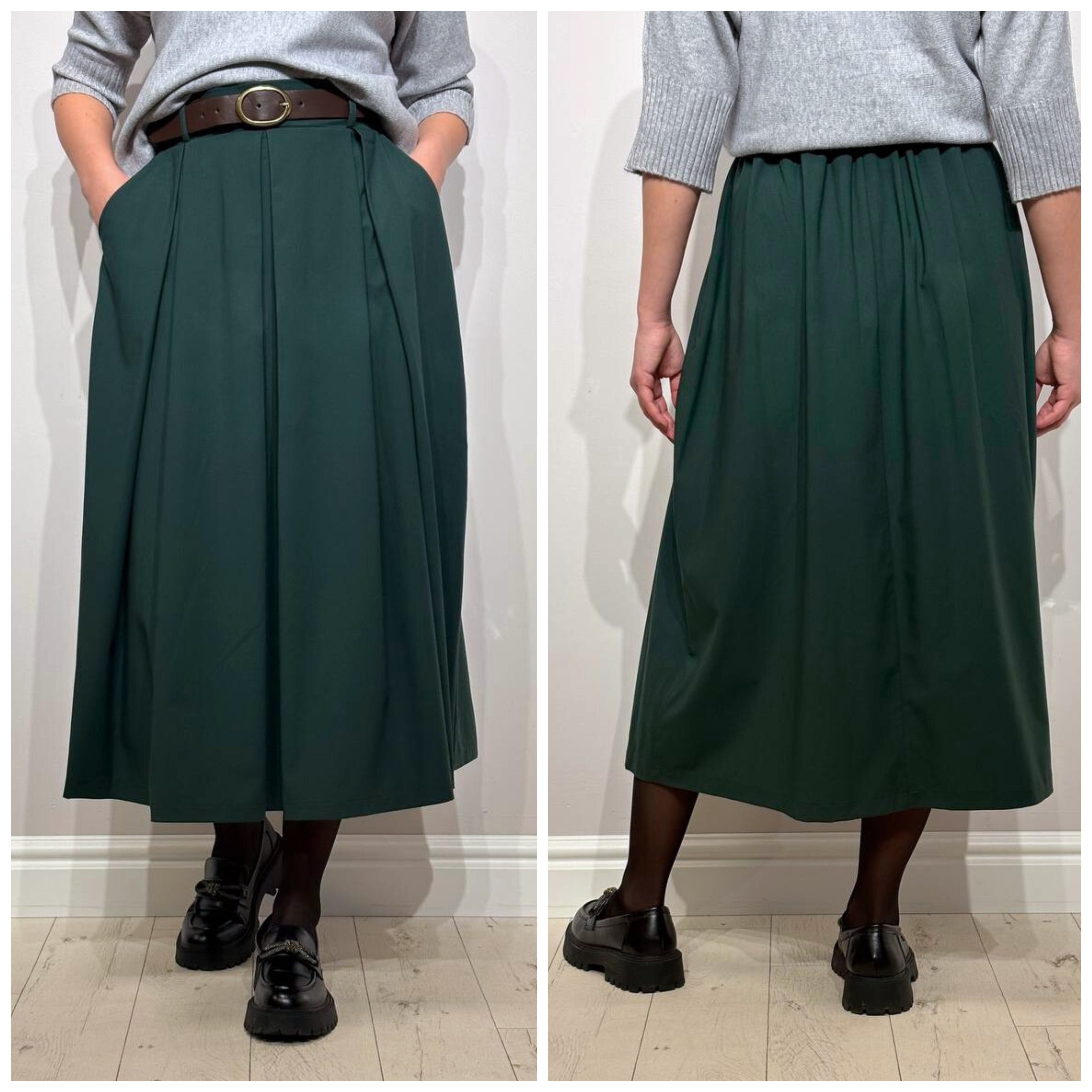 Eleganti svārki ar jostu