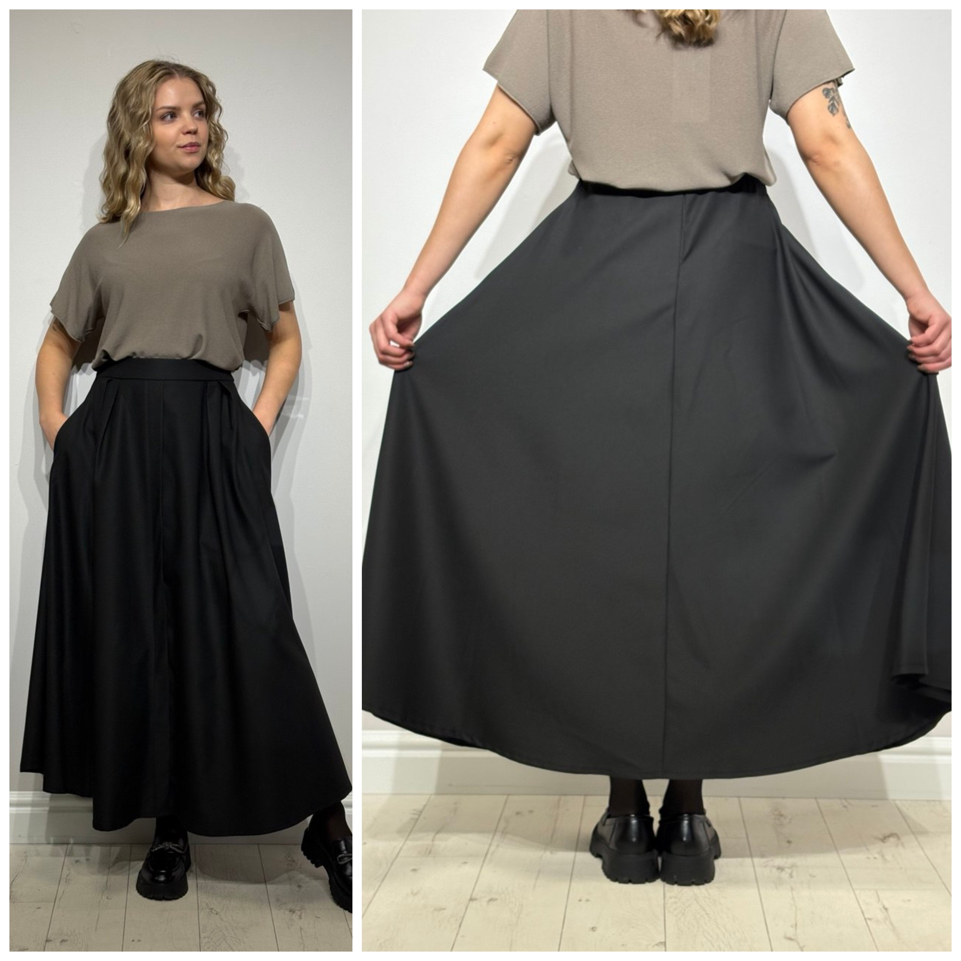 Stingy fabric long women's skirts