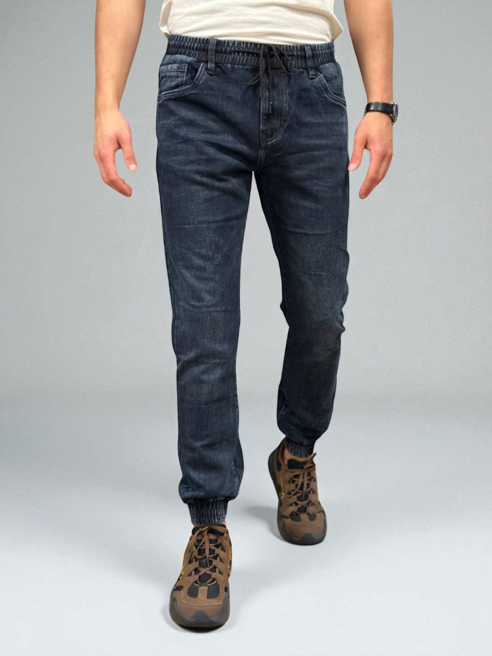 Dark jogger pants