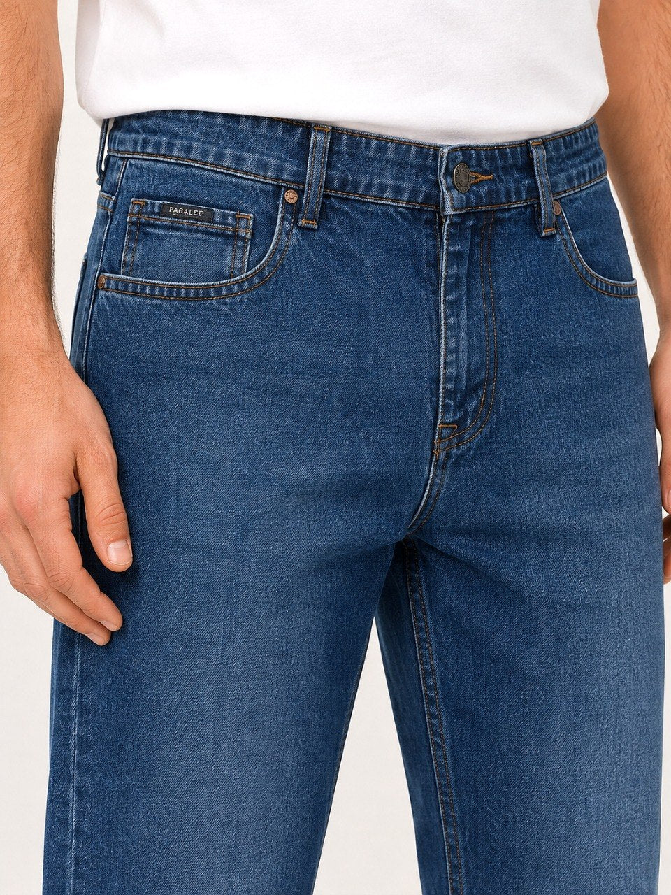 Klasiski denim vīriešu džinsi