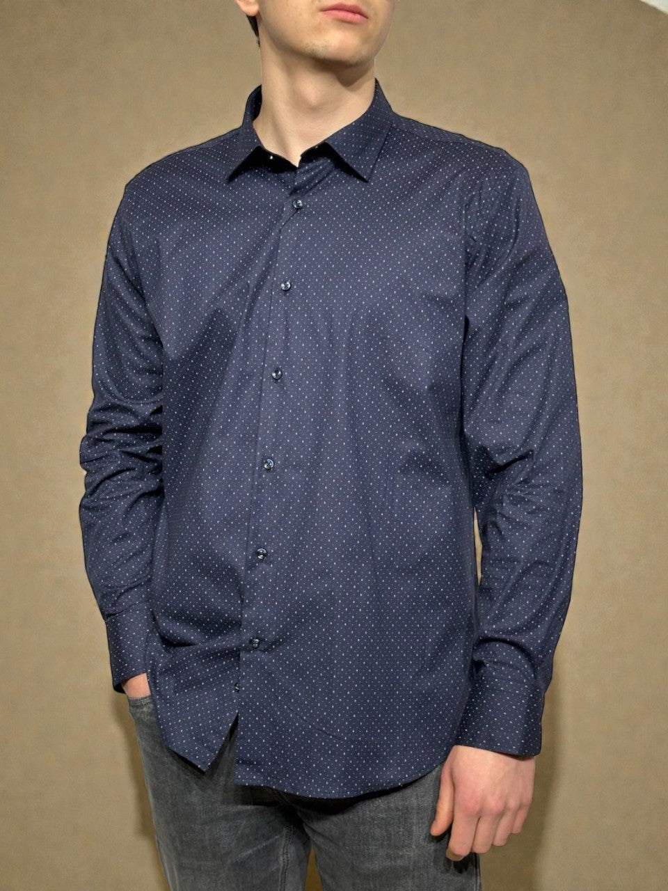 Klasikiniai vyriški marškiniai VP-15, įprasto kirpimo