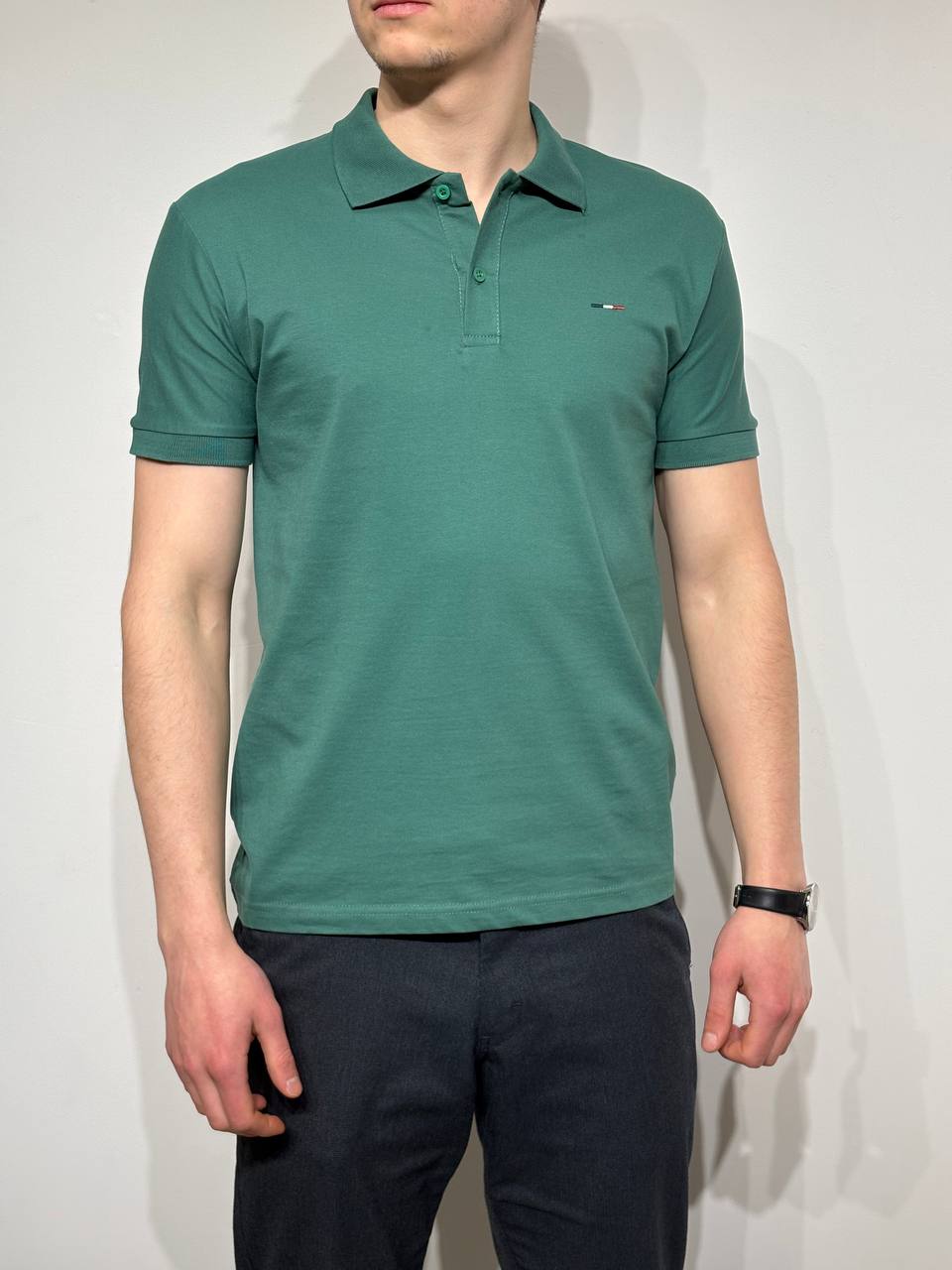 Lielo izmēru kokvilnas polo krekls