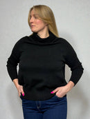 Large size sweaters with pockets