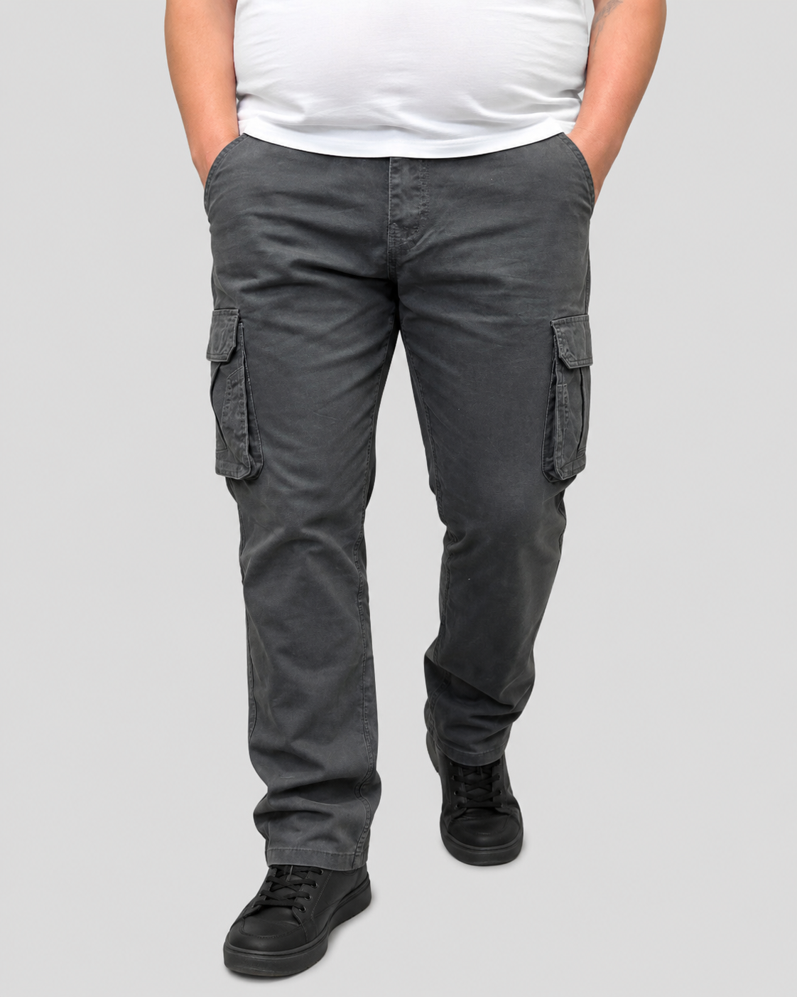 Lielo izmēru cargo stila bikses, Regular fit