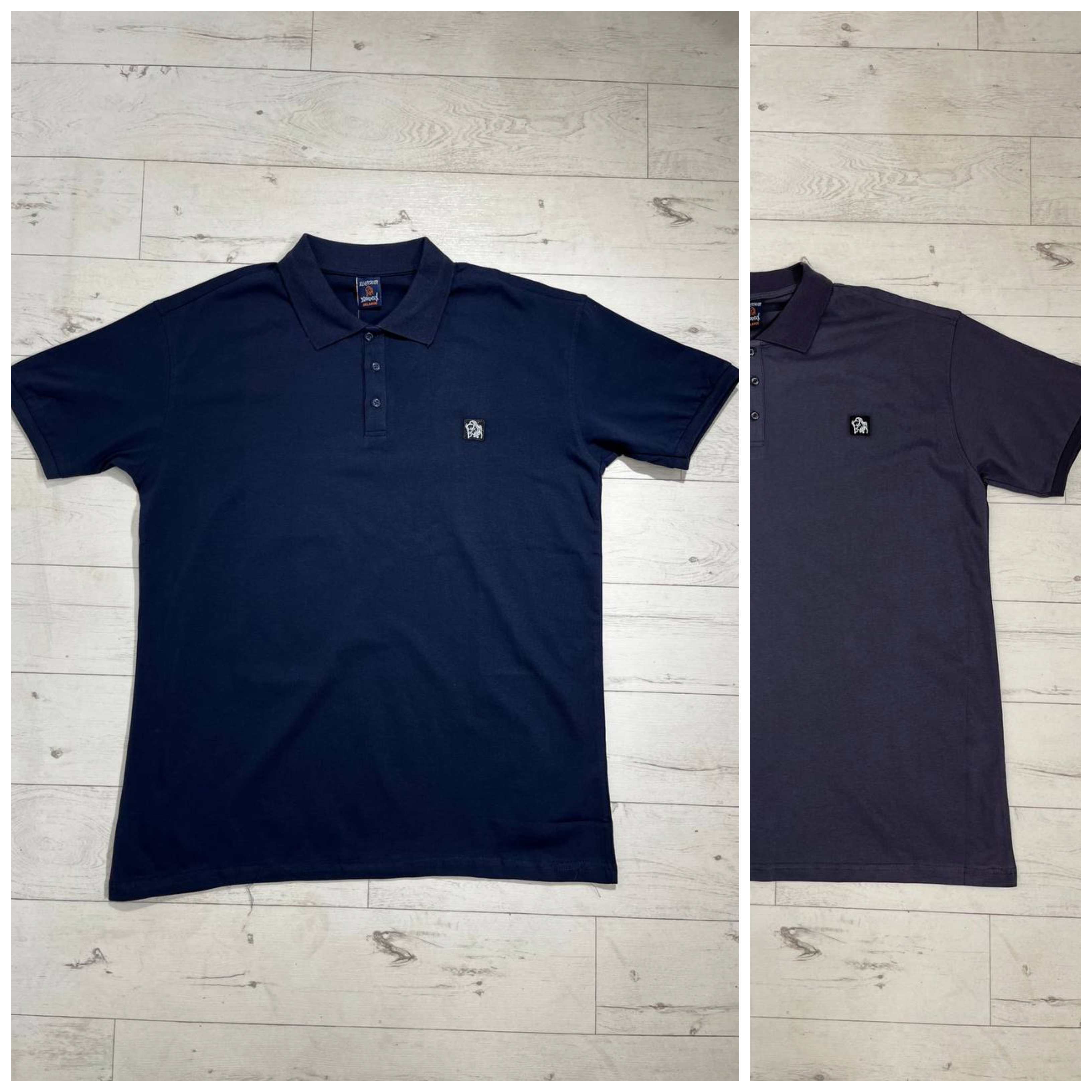 Large size men's polo shirt