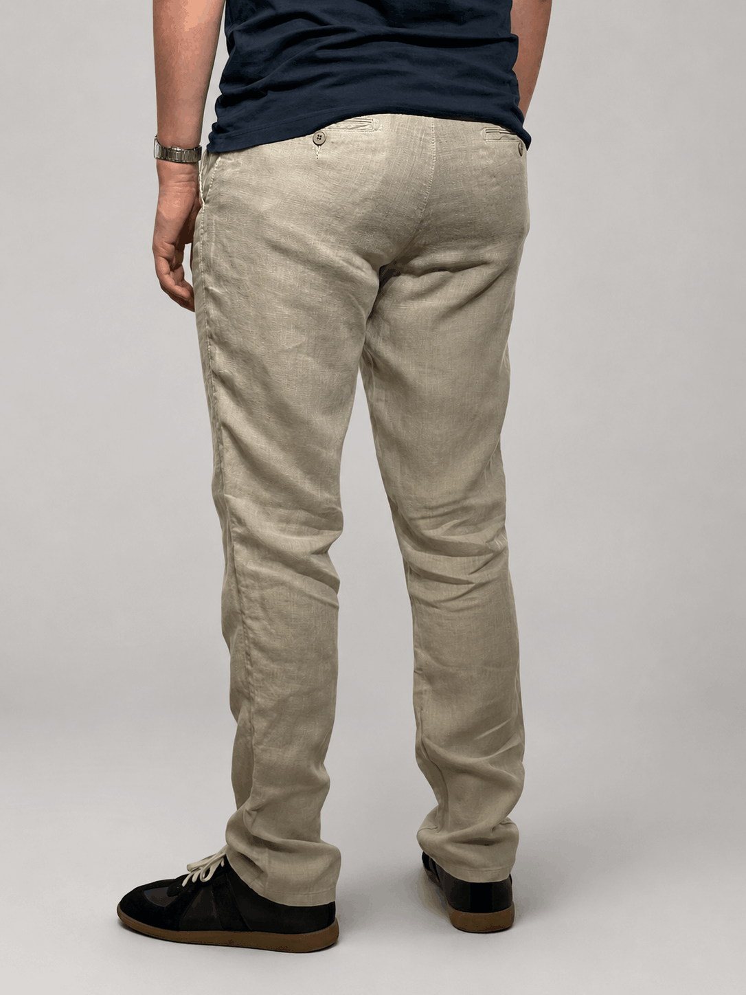 Linen pants for men, Regular fit