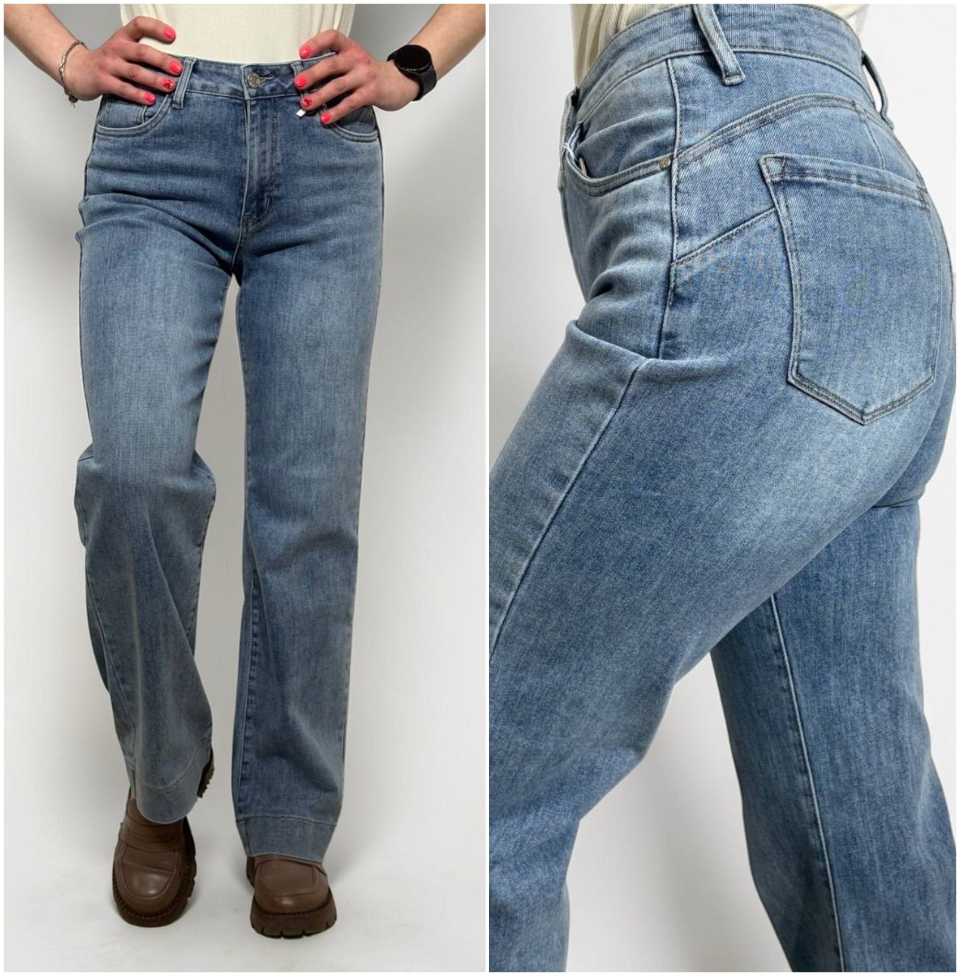 Loose fit džinsi sievietēm