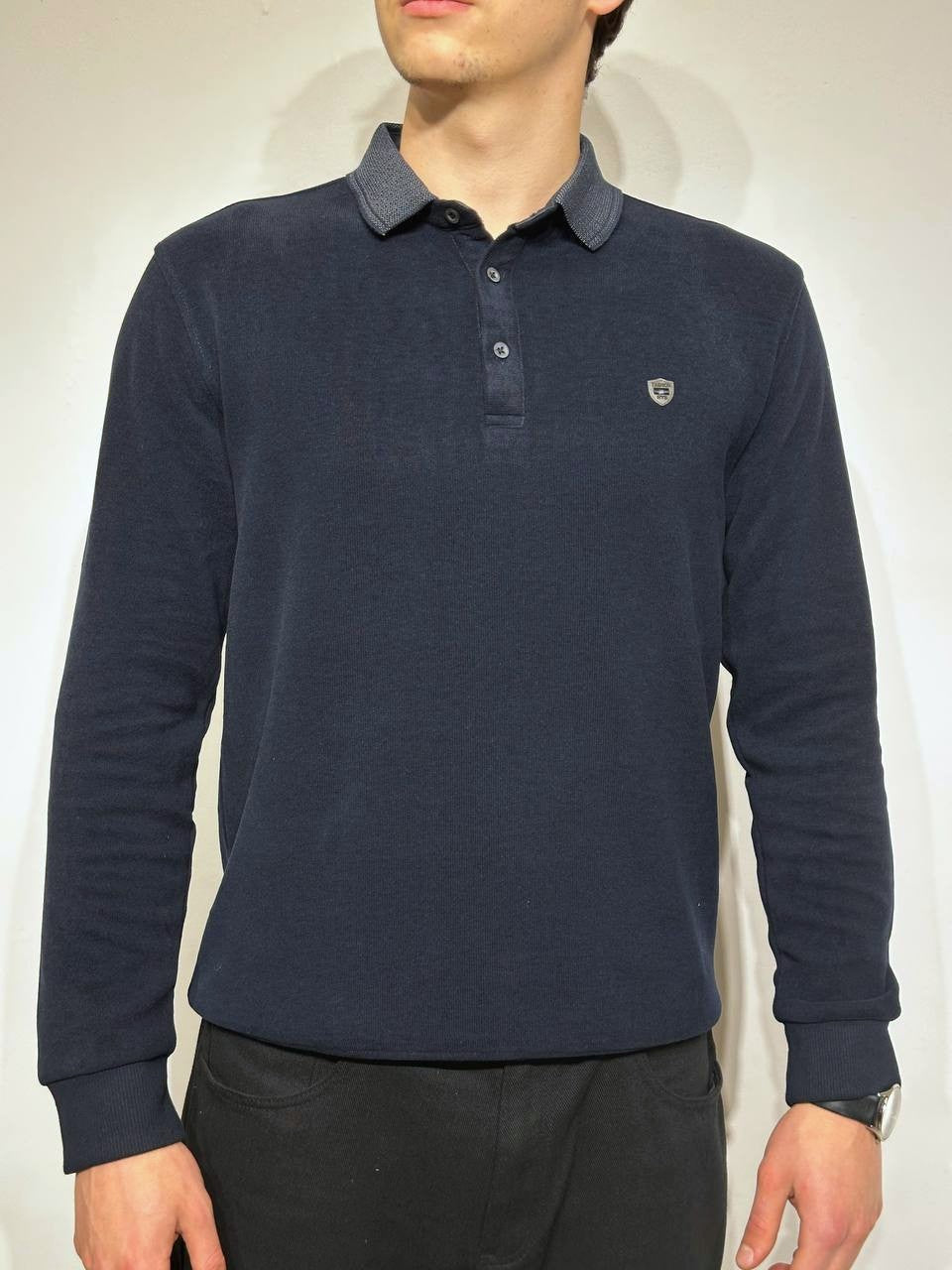 Minkštas polo megztinis vyrams