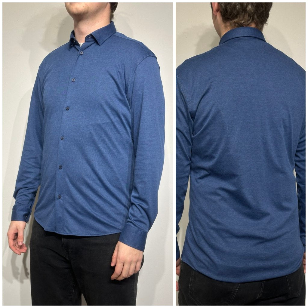 Mīksts vīriešu krekls VP-16, Slim Fit