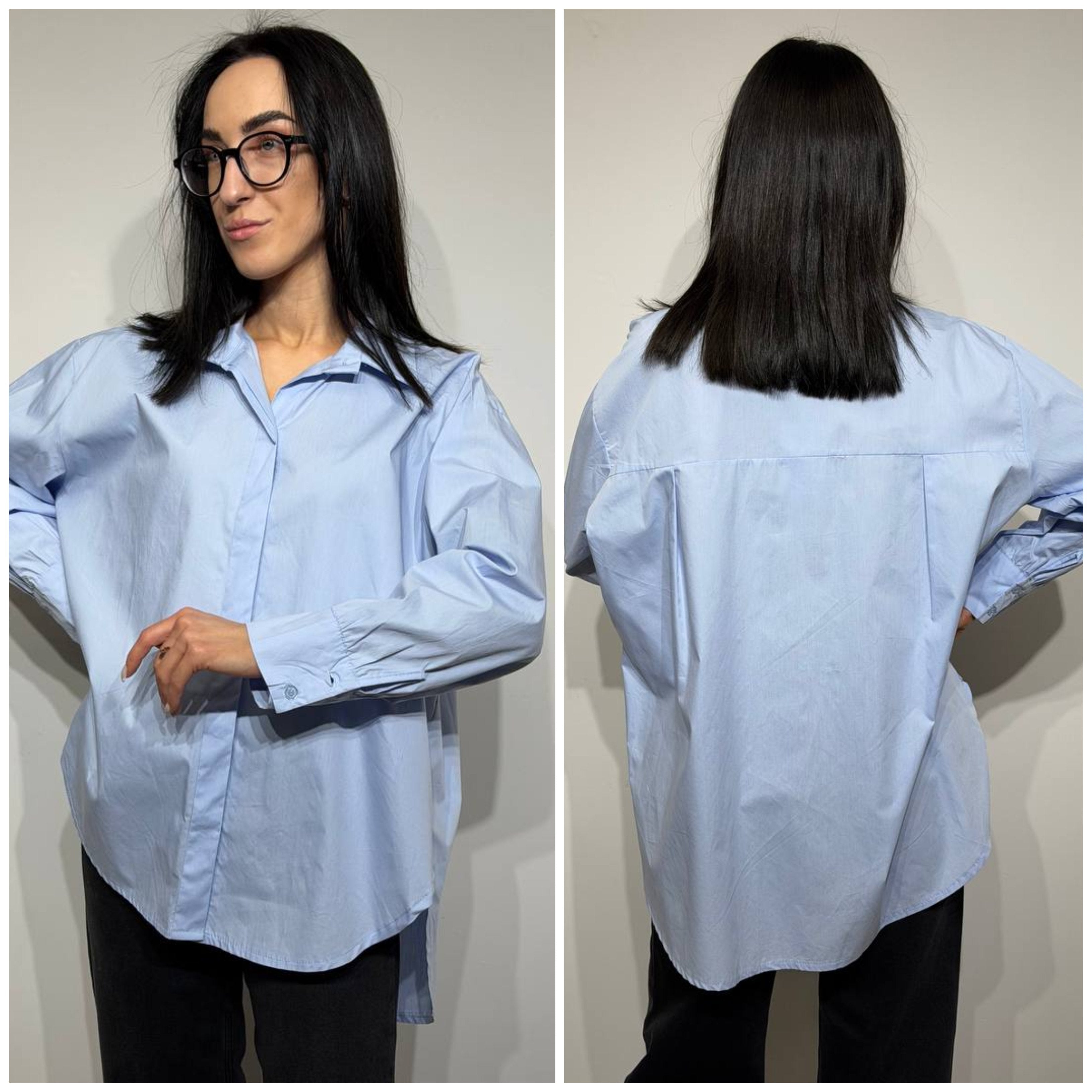 Oversize krekla tipa blūze