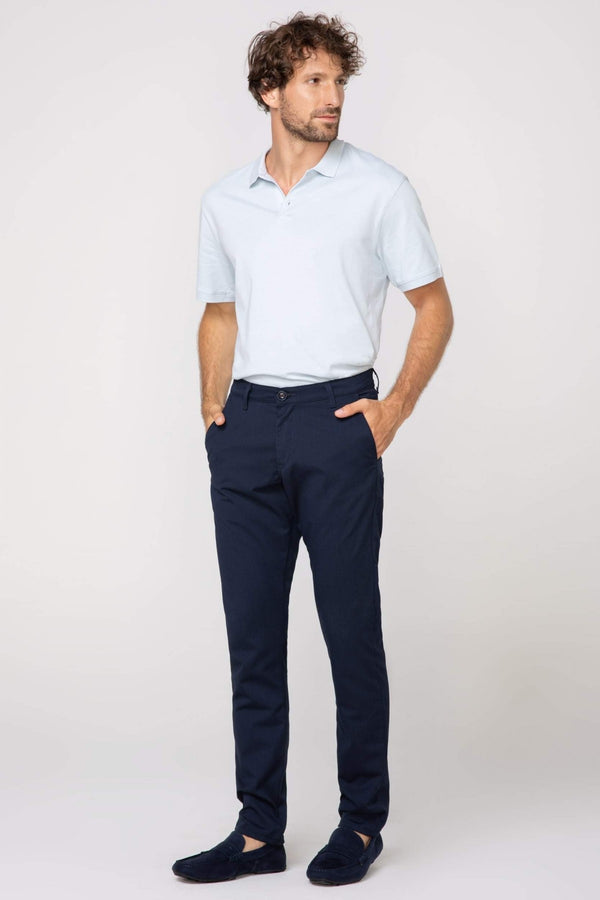Pagarinātas vīriešu bikses Teo, Comfort slim