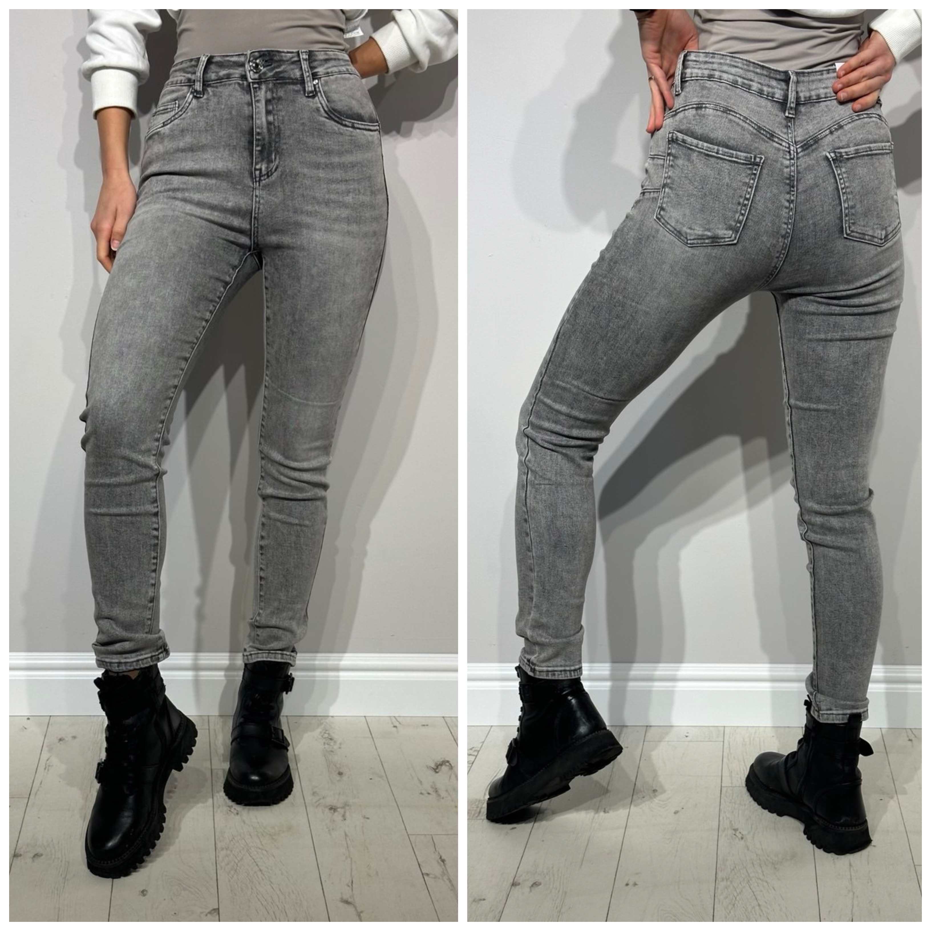 Skinny push up jeans for women