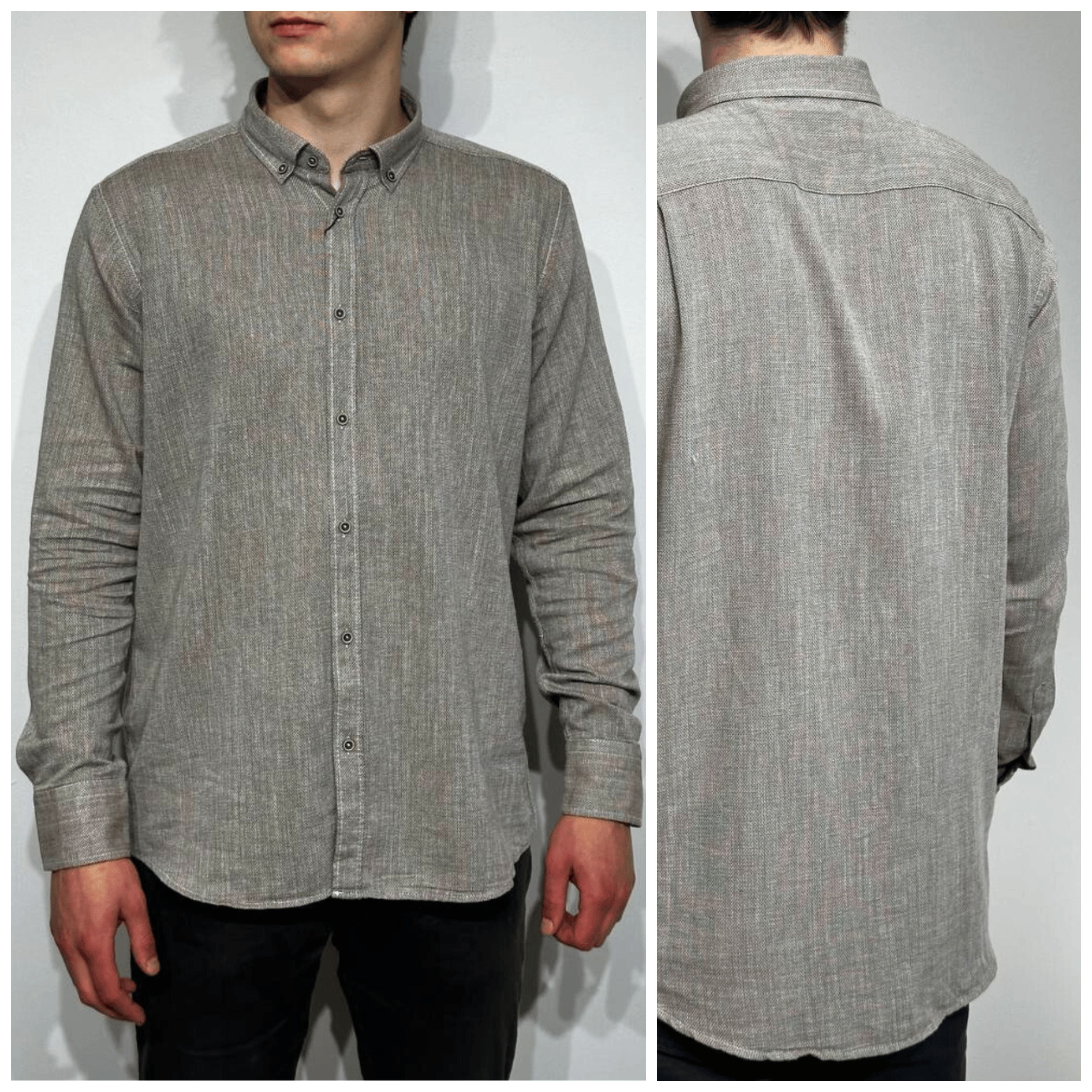 Plāns vīriešu krekls VP-12, Regular fit